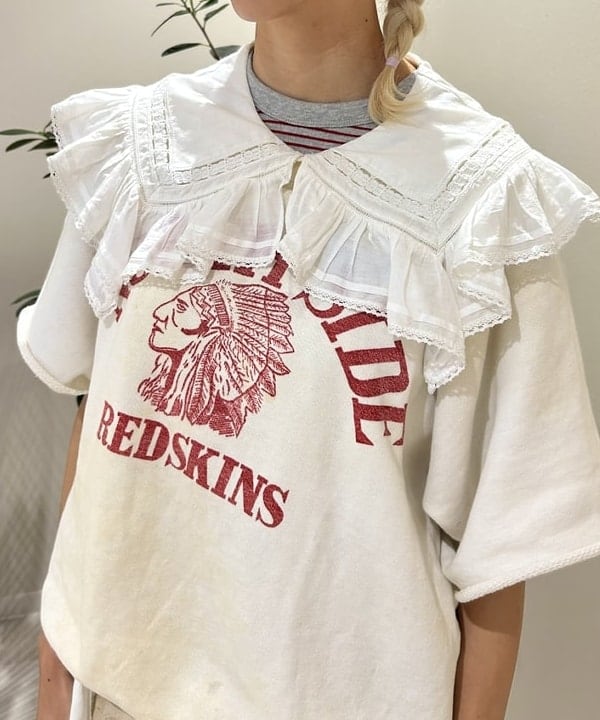 MATSUMOTO AMIさんの「BEAMS WOMEN｜ヴィンテージ レース ノースリーブ ワンピース」を使ったコーディネート