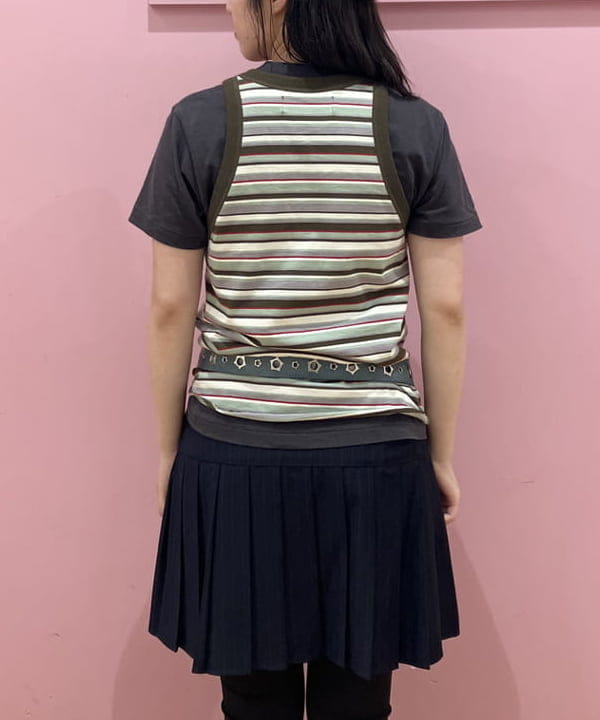 晶さんの「BEAMS WOMEN｜ボーイ ベーシック Tシャツ」を使ったコーディネート