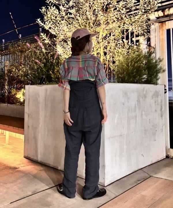 モモさんの「BEAMS WOMEN｜B+Trucker_Cap」を使ったコーディネート