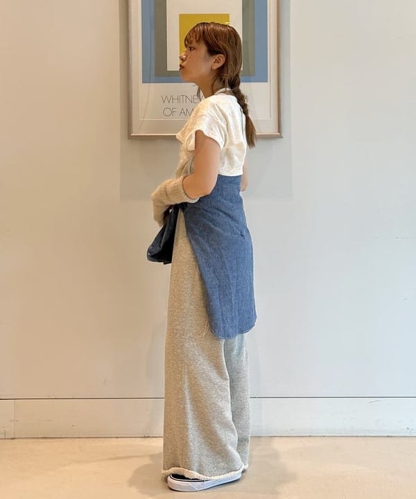 ナツハさんの「BEAMS WOMEN｜maturely / ワイド フレア ジャージー パンツ」を使ったコーディネート