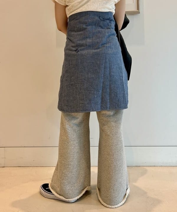 ナツハさんの「BEAMS WOMEN｜maturely / ワイド フレア ジャージー パンツ」を使ったコーディネート