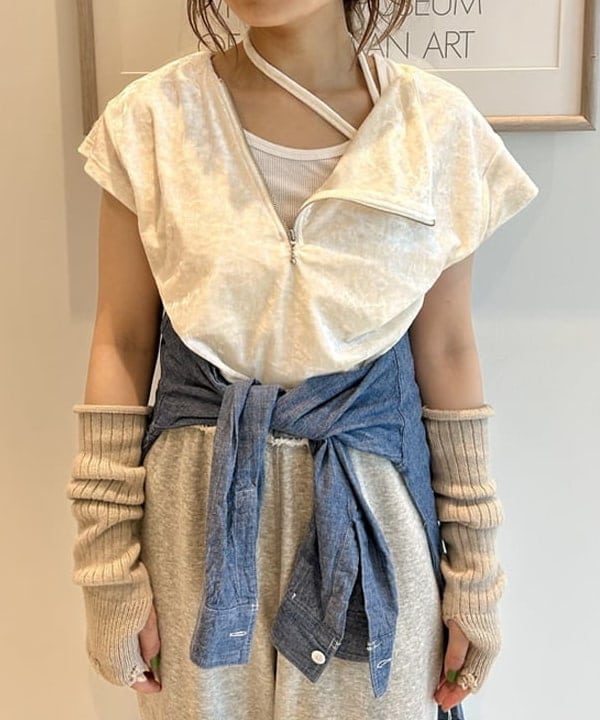 ナツハさんの「BEAMS WOMEN｜maturely / ワイド フレア ジャージー パンツ」を使ったコーディネート