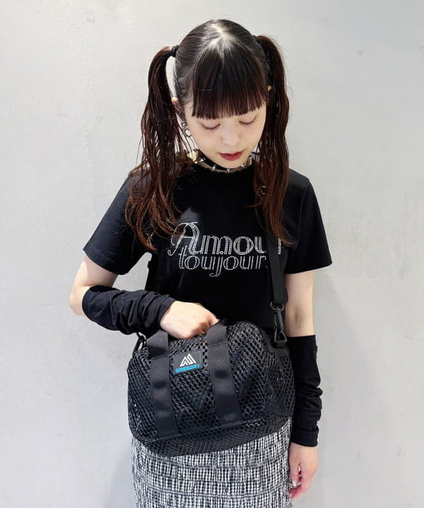 りかちょび/岸本梨佳さんの「BEAMS WOMEN｜【別注】GREGORY / メッシュ PONY BAG」を使ったコーディネート