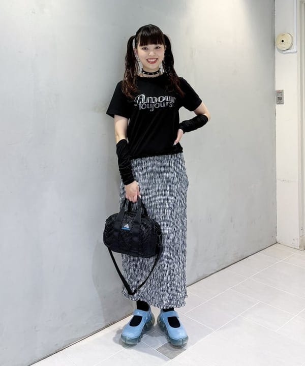 りかちょび/岸本梨佳さんの「BEAMS WOMEN｜【別注】GREGORY / メッシュ PONY BAG」を使ったコーディネート