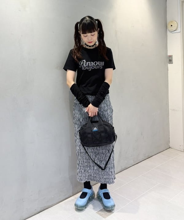 りかちょび/岸本梨佳さんの「BEAMS WOMEN｜【別注】GREGORY / メッシュ PONY BAG」を使ったコーディネート