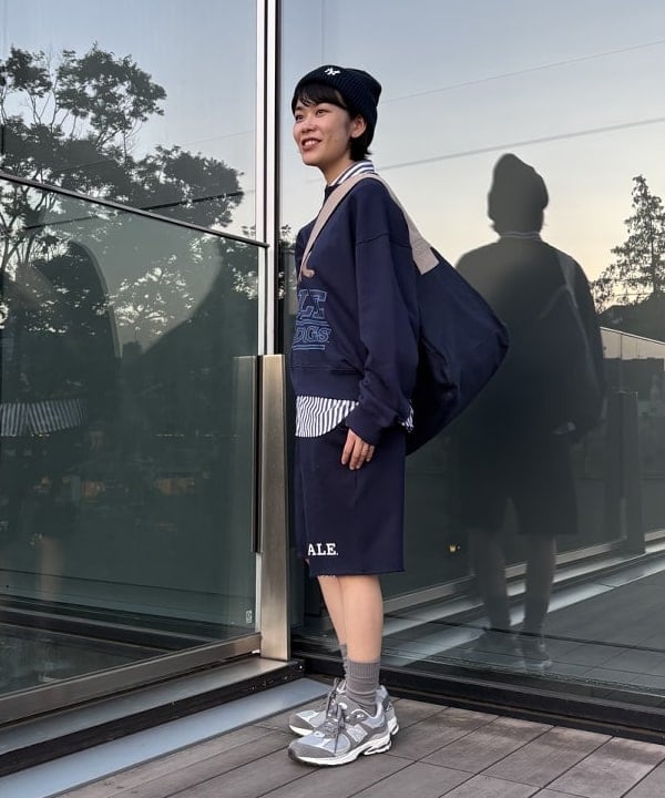 葵さんの「BEAMS WOMEN｜【別注】GOOD ROCK SPEED / カレッジ ショーツ」を使ったコーディネート