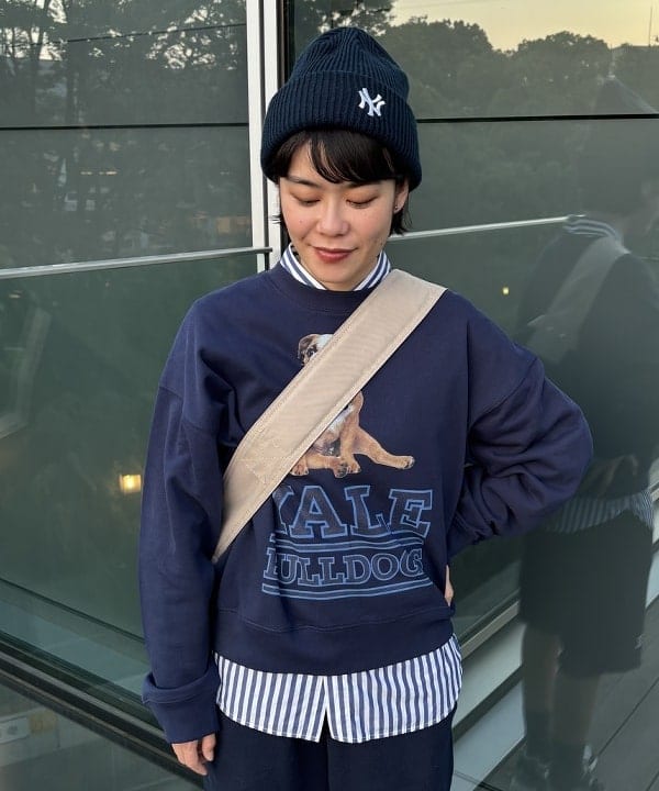 葵さんの「BEAMS WOMEN｜【別注】GOOD ROCK SPEED / カレッジ ショーツ」を使ったコーディネート