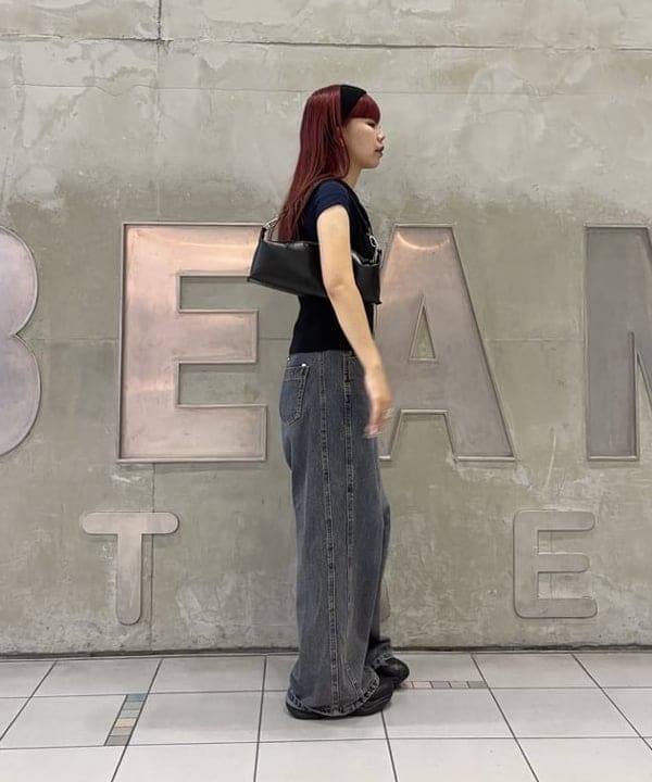 もえのさんの「BEAMS WOMEN｜ワイド 2WAY バッグ」を使ったコーディネート