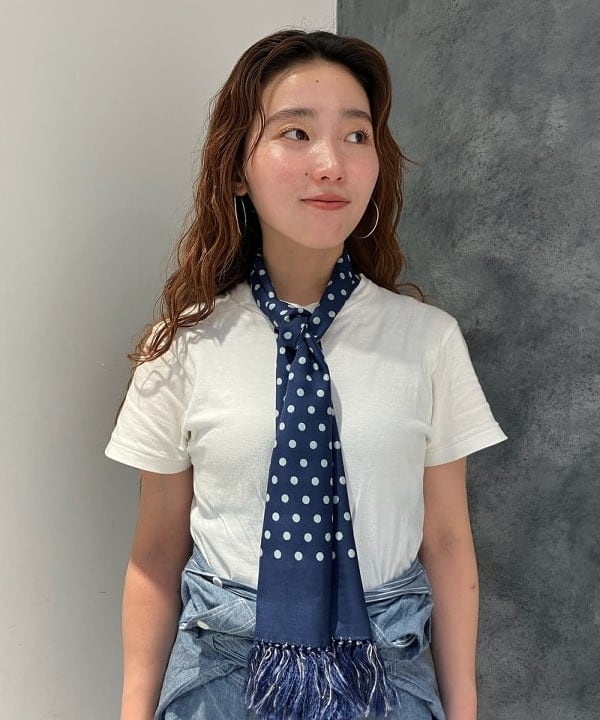 モモさんの「BEAMS WOMEN｜ボーイ ベーシック Tシャツ」を使ったコーディネート