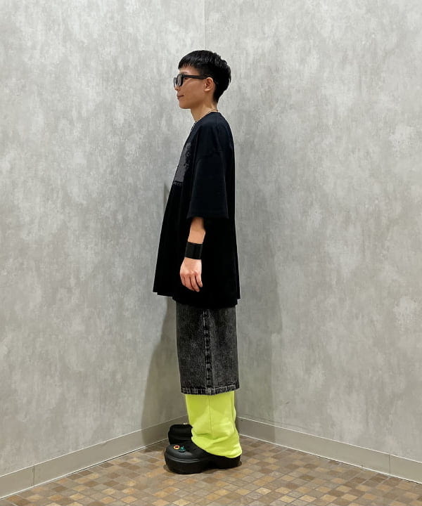 土田 達也さんの「BEAMS WOMEN｜デニム ハーフ パンツ」を使ったコーディネート