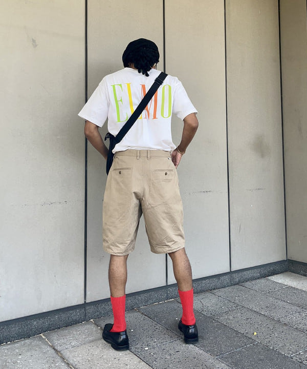 NADEL ナデールさんの「BEAMS WOMEN｜ベーシック チノショーツ」を使ったコーディネート