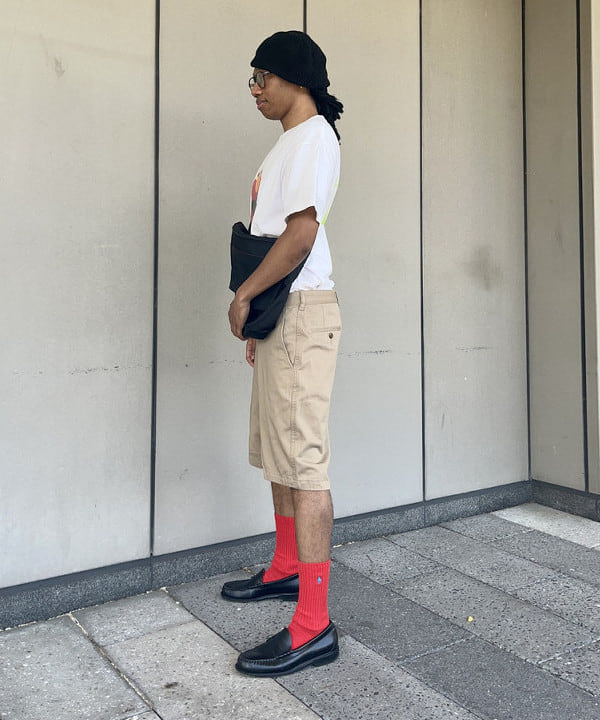 NADEL ナデールさんの「BEAMS WOMEN｜ベーシック チノショーツ」を使ったコーディネート