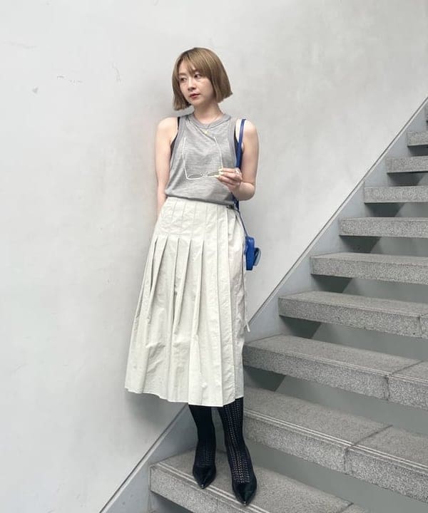 ENKI FASHION様 jiasecond. | . . ♢プリーツチェックミニスカパン ♢花柄