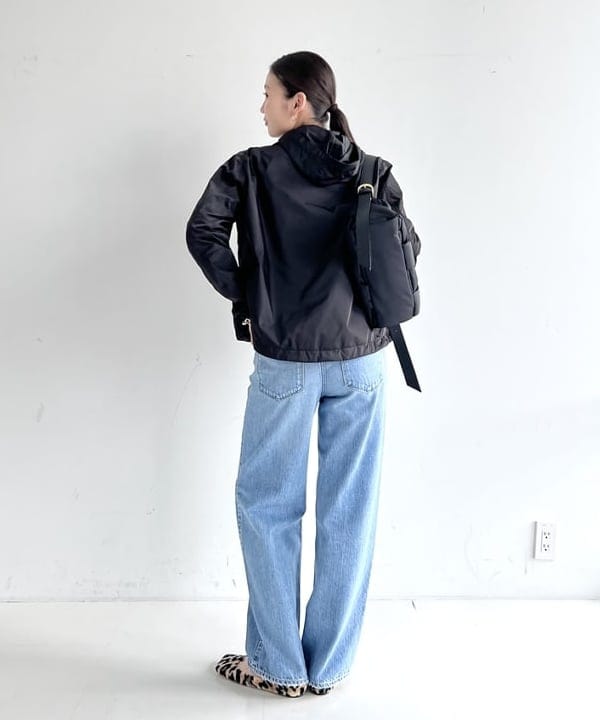 隈元 楓さんの「BEAMS WOMEN｜【別注】upper hights / THE NIECE MIDRISE デニムパンツ」を使ったコーディネート