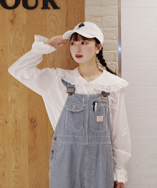 Joさんの「BEAMS WOMEN｜【別注】BIGMAC / デニム オーバーオール 25SS」を使ったコーディネート