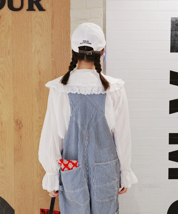 Joさんの「BEAMS WOMEN｜【別注】BIGMAC / デニム オーバーオール 25SS」を使ったコーディネート