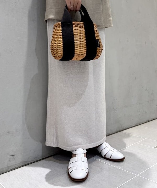 ヒライさんの「BEAMS WOMEN｜和紙 コットン タイト スカート」を使ったコーディネート