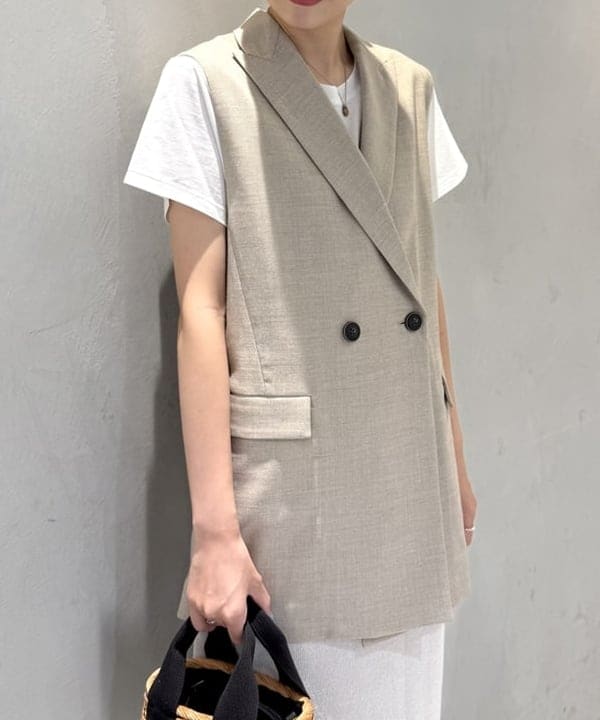 ヒライさんの「BEAMS WOMEN｜和紙 コットン タイト スカート」を使ったコーディネート