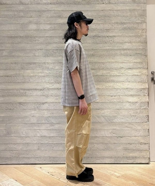 【未使用】ebure　ハイツイストスムースノースリーブカットソー　グレー38 ebure(エブール)｜ハイツイストスムース ノースリーブカットソー
