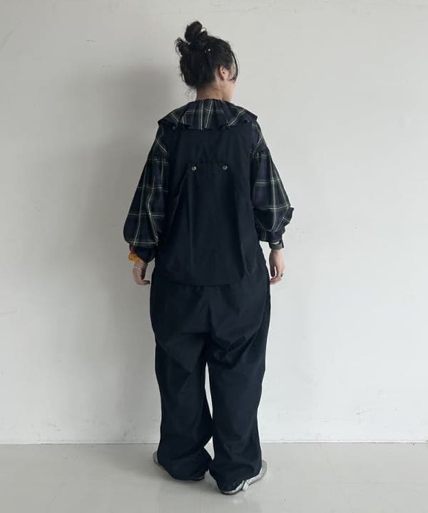 清水 彩乃さんの「BEAMS WOMEN｜パイル シュシュ 2セット」を使ったコーディネート