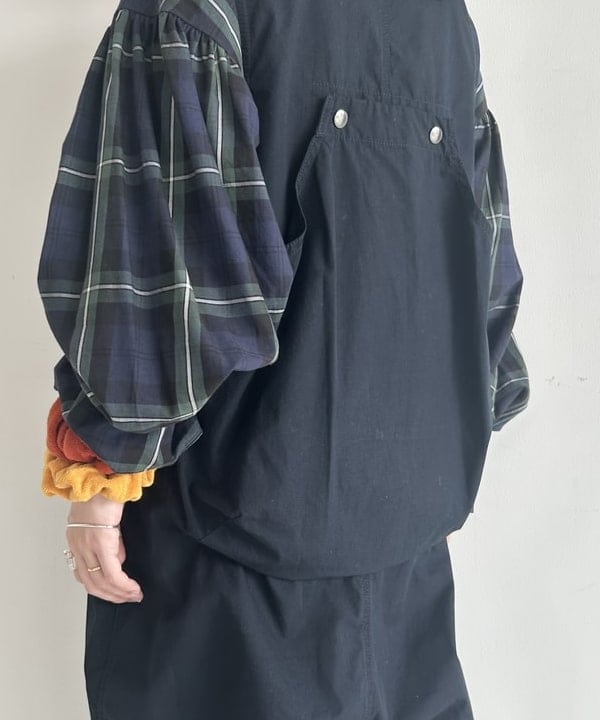 清水 彩乃さんの「BEAMS WOMEN｜パイル シュシュ 2セット」を使ったコーディネート