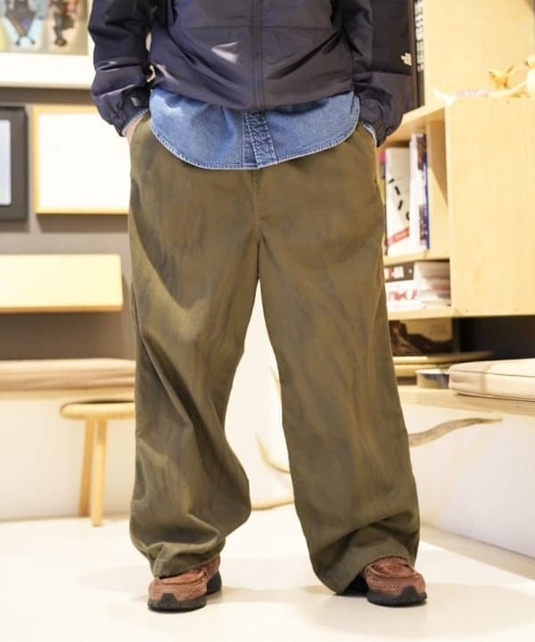 SUDOさんの「BEAMS WOMEN｜ワイド ダスティー イージーパンツ」を使ったコーディネート