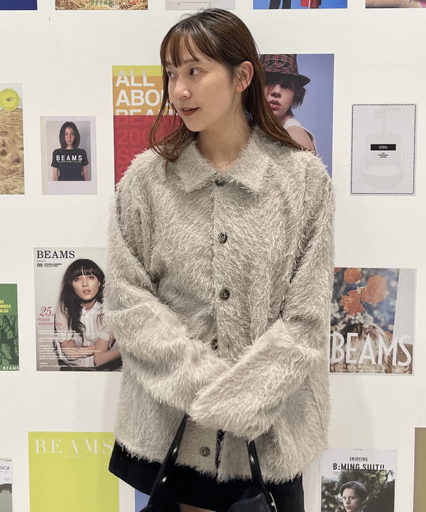 大木さんの「BEAMS WOMEN｜リラックスフィット フリンジ シャツ」を使ったコーディネート
