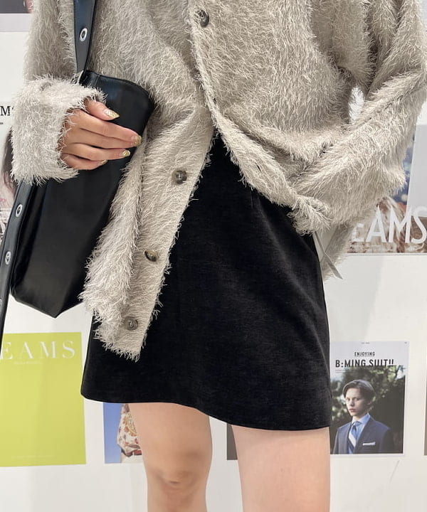 大木さんの「BEAMS WOMEN｜リラックスフィット フリンジ シャツ」を使ったコーディネート