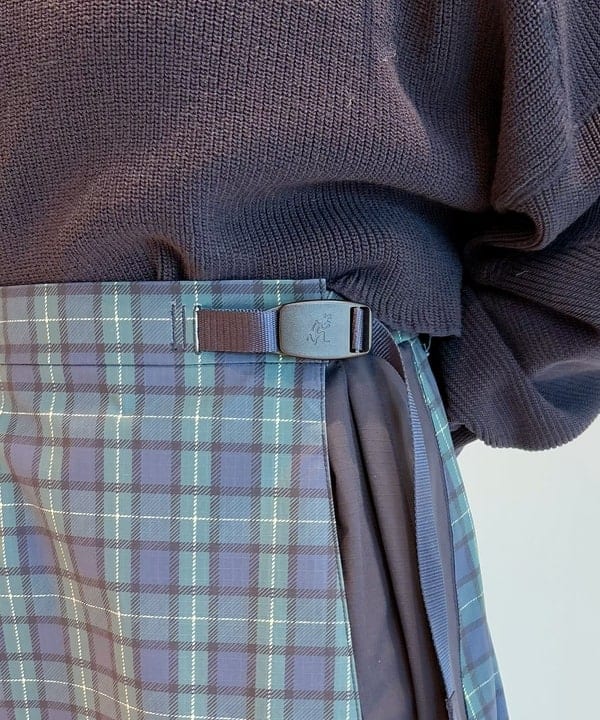 ナガオカ サキさんの「BEAMS WOMEN｜【別注】Healthknit / ワッフル ボーダー Tシャツ」を使ったコーディネート