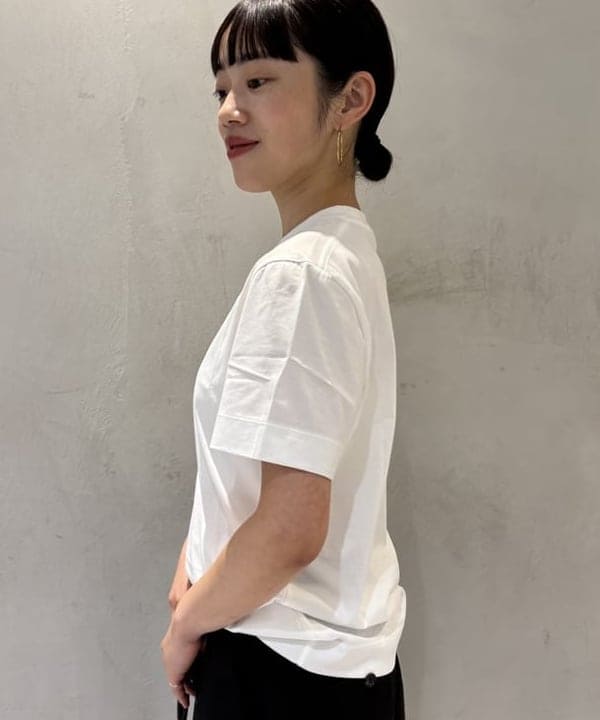 野村 美紅さんの「BEAMS WOMEN｜SLOANE / コットン天竺  Tシャツ」を使ったコーディネート
