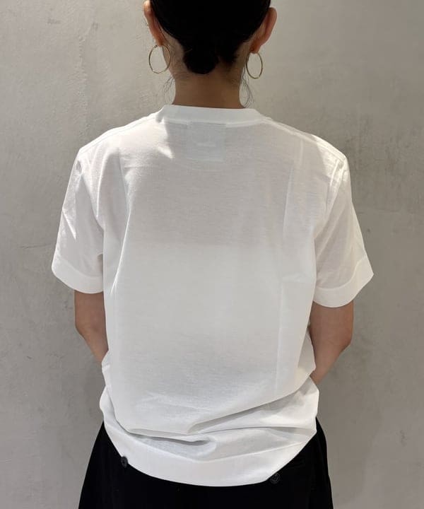 野村 美紅さんの「BEAMS WOMEN｜SLOANE / コットン天竺  Tシャツ」を使ったコーディネート