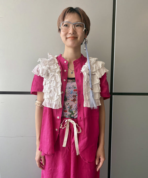 みりさんの「Ray BEAMS / アンクルストラップ パンプス」を使ったコーディネート