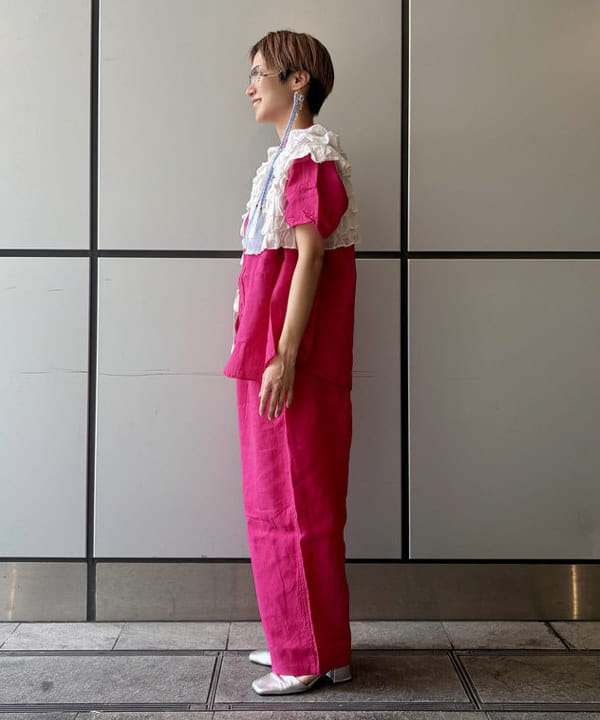 みりさんの「Ray BEAMS / アンクルストラップ パンプス」を使ったコーディネート