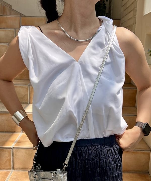 専用Demi-Luxe BEAMS Vネック ギャザーブルゾン36 楽天市場】【SALE／70%OFF】Demi-Luxe BEAMS / ギャザーネック