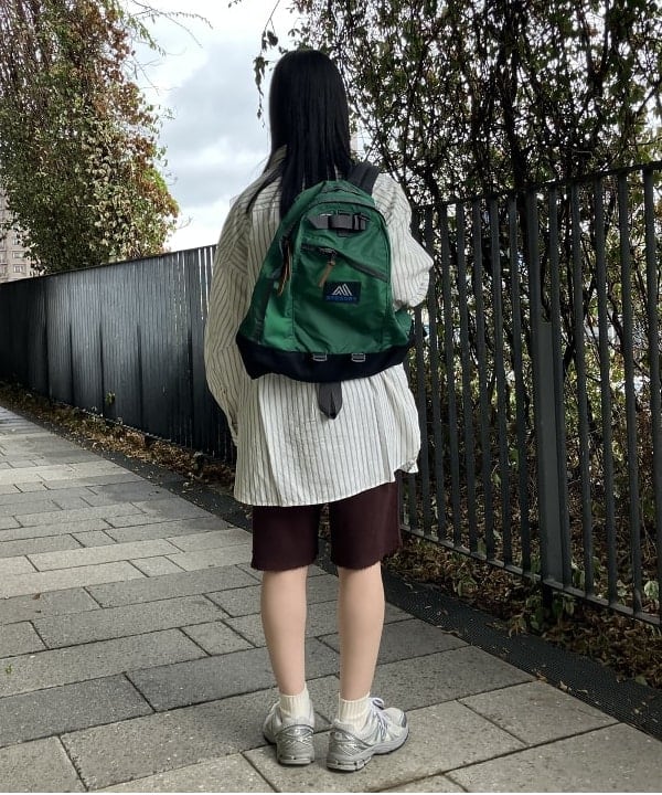 にしだてさんの「BEAMS WOMEN｜【別注】GOOD ROCK SPEED / カレッジ ショーツ」を使ったコーディネート