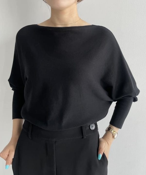 SAKAIさんの「BEAMS WOMEN｜ボートネック レディ ニット .M」を使ったコーディネート