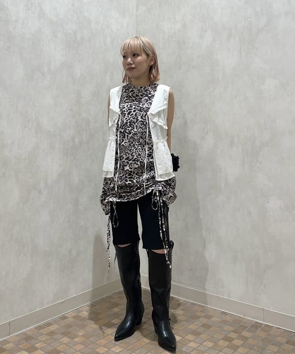 まゆちゃんさんの「BEAMS WOMEN｜GHOSPELL / Mattie TOP」を使ったコーディネート