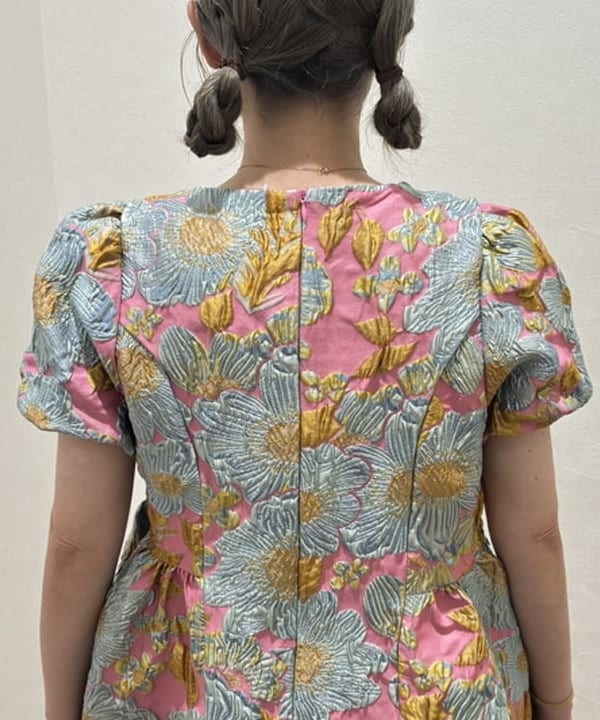 YABUさんの「BEAMS WOMEN｜sister jane / Alegria Jacquard mini Dress」を使ったコーディネート