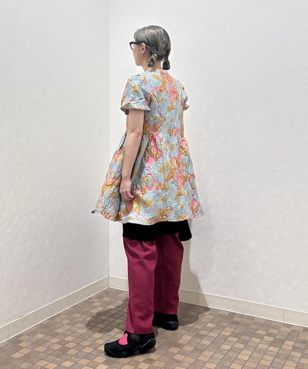 YABUさんの「BEAMS WOMEN｜sister jane / Alegria Jacquard mini Dress」を使ったコーディネート