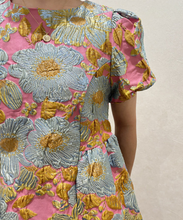 YABUさんの「BEAMS WOMEN｜sister jane / Alegria Jacquard mini Dress」を使ったコーディネート