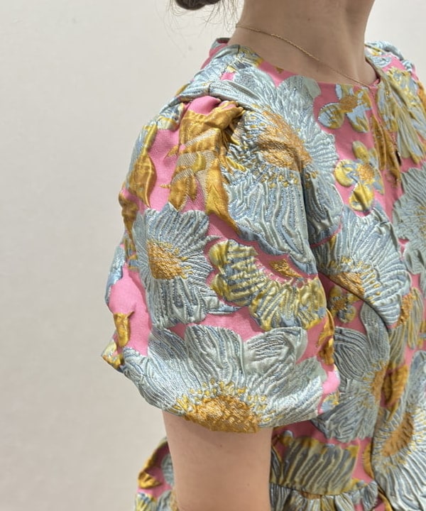 YABUさんの「BEAMS WOMEN｜sister jane / Alegria Jacquard mini Dress」を使ったコーディネート