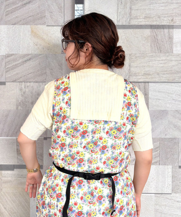 かわい みづきさんの「ジャガード リブ セーラー Tシャツ」を使ったコーディネート