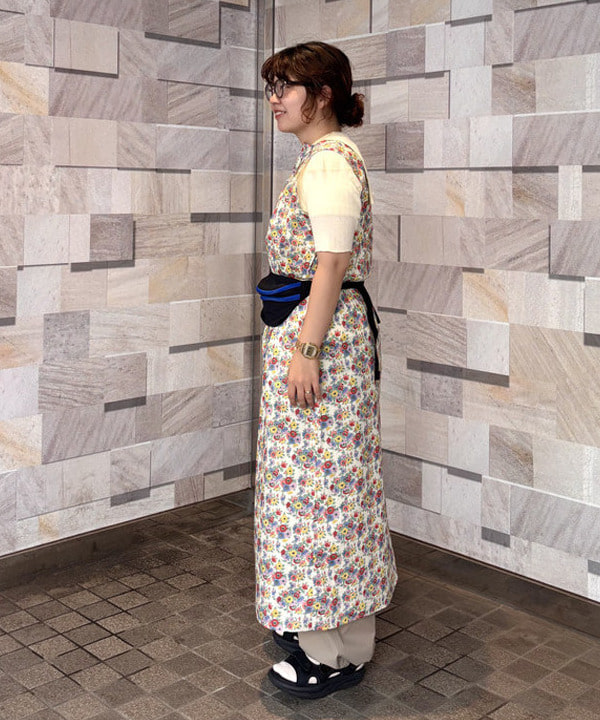 かわい みづきさんの「ジャガード リブ セーラー Tシャツ」を使ったコーディネート