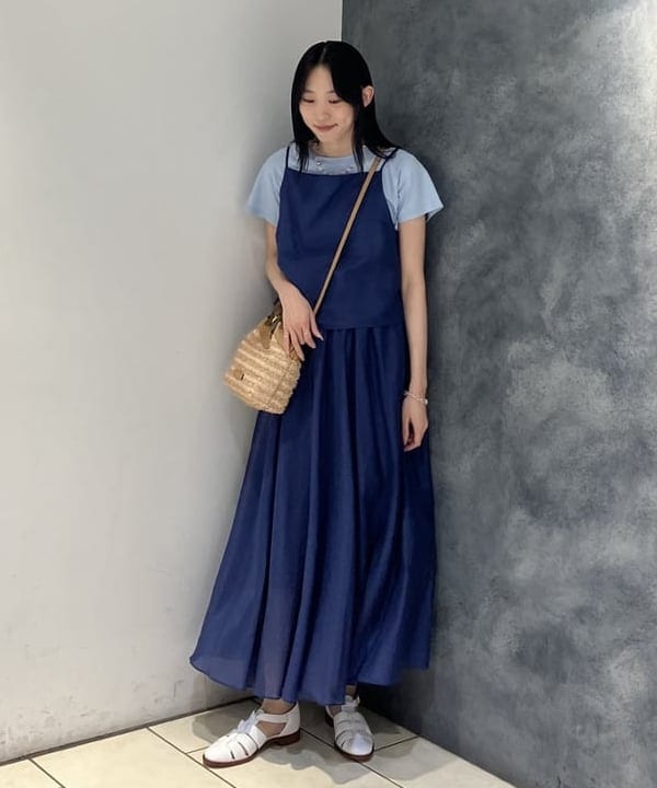 nodokaさんの「BEAMS WOMEN｜ハイツイスト プレーンTシャツ」を使ったコーディネート