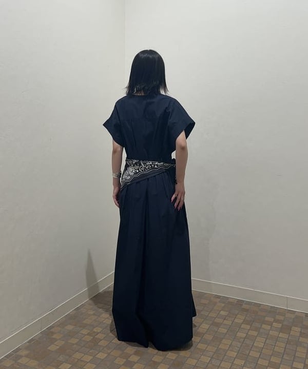 大槻 まひろさんの「BEAMS WOMEN｜【別注】ne Quittez pas / ポプリン タック ワンピース」を使ったコーディネート