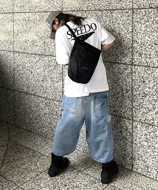 菊田 悠さんの「BEAMS WOMEN｜クォーターレングス ペインターデニム」を使ったコーディネート