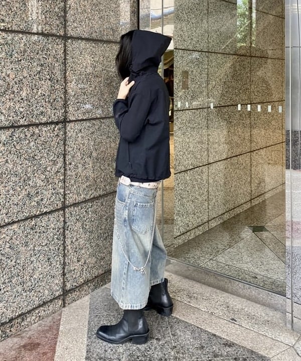 はるひむさんの「BEAMS WOMEN｜デニム ハーフ パンツ」を使ったコーディネート