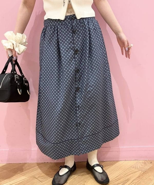 晶さんの「BEAMS WOMEN｜ハーフスリーブ ジップ ポロ カーディガン」を使ったコーディネート