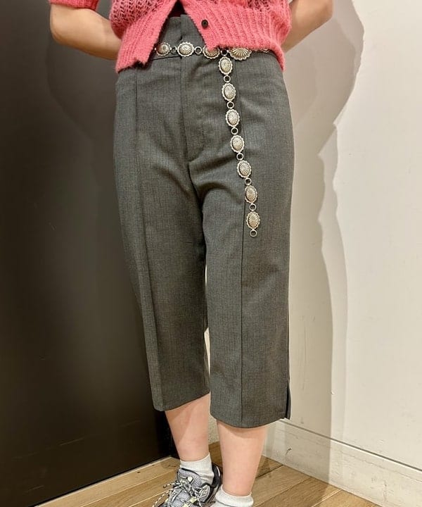 早川 萌子さんの「BEAMS WOMEN｜シャギー メッシュ ポロ カーディガン」を使ったコーディネート