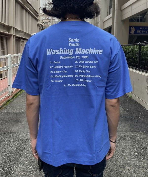 植木 竜也さんの「BEAMS WOMEN｜【別注】Champion &times; SONIC YOUTH / SHORT SLEEVE T-SHIRT 25SS」を使ったコーディネート